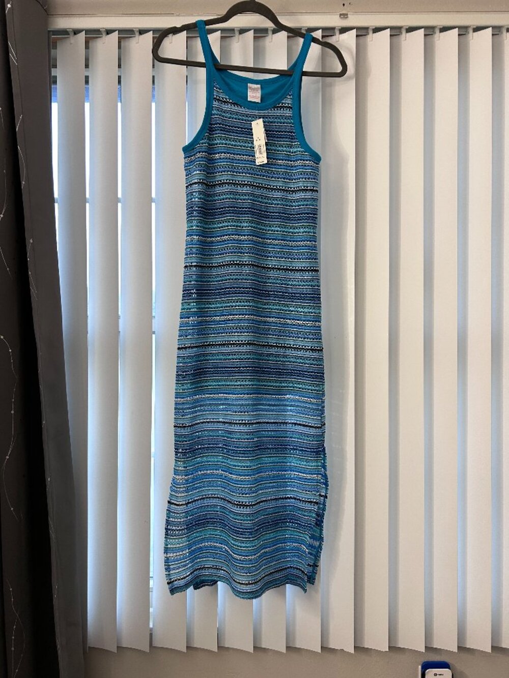 Juniors No Boundaries Knit Dress NWT Size 11/13 Multicolored